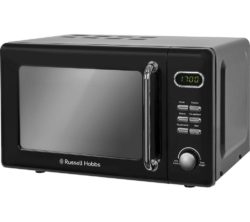 RUSSELL HOBBS  RHRETMD706B Solo Microwave - Black